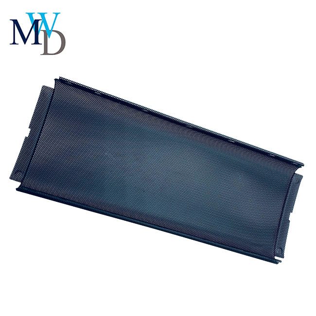 Custom Perforated Black Coated Metal Car Speaker Grille